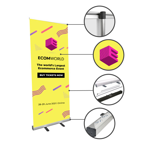 33' Retractable Banner Stand