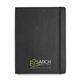 aerial view a black moleskine(r) hard cover ruled x - large notebook, image 1 of 4
