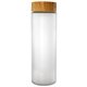 Bamboo 22 oz Frosted Glass Bottle