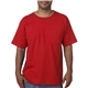 Bayside Adult Short - Sleeve T - Shirt with Pocket