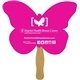Butterfly Sandwiched Hand Fan - Paper Products