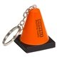 Construction Cone Key Chain Orange - Stress Reliever