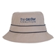 Cotton Bucket Hat with Trim