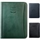 Durahyde Zippered Padfolio With 8.5*11 Writing Pad Front Slot Pocket Black