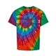 Dyenomite - Youth Multicolor Spiral T - Shirt - COLORS