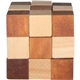 Eco - Friendly Wooden Elastic Cube Puzzle