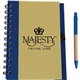 Eco Spiral Notebook With Eco Paper Barrel Pen