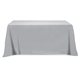 Flat Poly / Cotton 3- sided Table Cover - fits 6 standard table