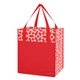 Geometric Non - Woven Shopping Tote Bag