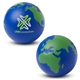 Globe Earth Shape Stress Ball