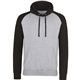 Just Hoods By AWDis Adult Midweight Contrast Baseball Hooded Sweatshirt