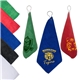 Microfiber Golf Towel With Grommet And Hook