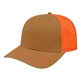 Modified Flat Bill with Mesh Back Cap