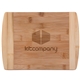 The Brisbane 11- Inch Two - Tone Deluxe Bamboo Cutting Board