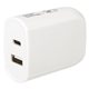 UL Listed 2- In -1 USB Type - C Wall Adapter