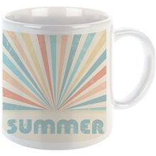 11 oz Ceramic Summer Coffee Mugs