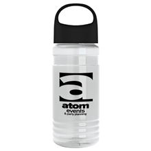 20 oz Sports Bottle With Oval Crest Lid