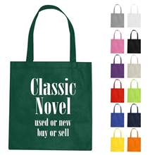 Non - Woven Conference Tote Bag - Multi Color Choices - 15 X 16