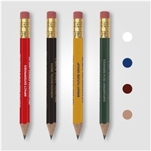 Hex Golf Pencil with Eraser