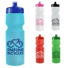 24 oz Venture Bike White Water Bottle