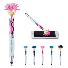 MopToppers Screen Cleaner With Stethoscope Stylus Pen