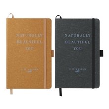 5.5 x 8.5 FSC(R) Mix Recycled Leather Bound JournalBook(R)