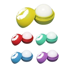 Scented Round Lip Balm With Matte Finish