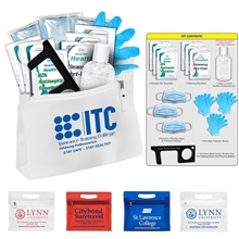 ILENE 14 Piece First Aid Carry ALL Kit inserted into Zipper Pouch