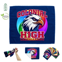 RALLYREADY Recycled Full Color Rally Towel 15 W X 18 H