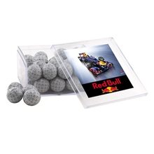 Acrylic Box with Chocolate Golf Balls