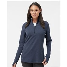 Adidas - Womens 3- Stripes Quarter - Zip Sweater