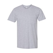 American Apparel - Unisex Fine Jersey Pocket Short Sleeve T - Shirt - COLORS