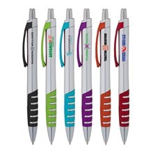 Apex Silver Plunge - Action Ballpoint Pen