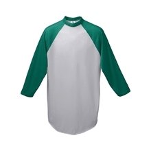Augusta Sportswear Adult 3/4- Sleeve Baseball Jersey - COLORS