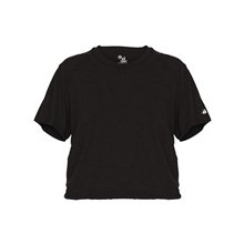 Badger - Womens Tri - Blend Crop T - Shirt