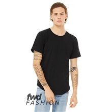 Bella + Canvas FWD Fashion Mens Curved Hem Short Sleeve T - Shirt
