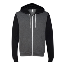 Bella + Canvas - Unisex Full - Zip Hooded Sweatshirt - 3739 - COLORS2