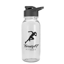 Cadet - 18 oz Sports Bottle with Drink - Thru - Made with Tritan(TM)