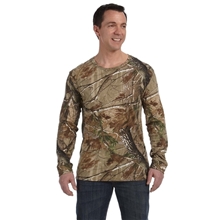 Code Five Mens Realtree Camo Long - Sleeve T - Shirt