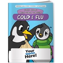 Coloring Book - Fight Germs With Pengy Penguin Cold And Flu