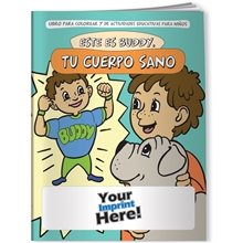 Coloring Book - Meet Buddy Your Healthy Body (Spanish)