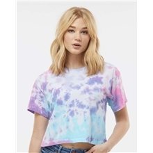 Colortone - Womens Tie - Dyed Crop T - Shirt