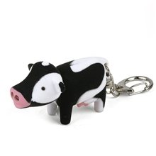 Cow Keychain with Moo Sound