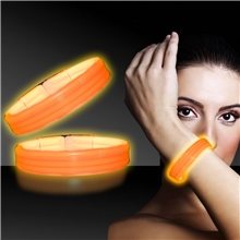 Deluxe Orange 9 inch Glow Bracelet