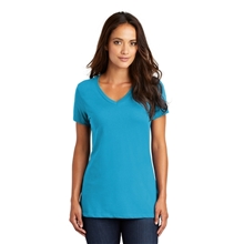 District Made Ladies Perfect Weight V - Neck Tee