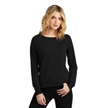 District(R) Womens Featherweight French Terry(TM) Long Sleeve Crewneck