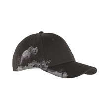 Dri Duck Brushed Cotton Twill Grizzly Bear Cap