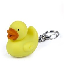Duck Keychain with Quack Sound