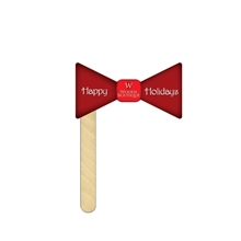 Full Color Bow Tie on a Stick