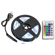 Gig 9.8 ft. 90- LED Light Strip with Remote Control